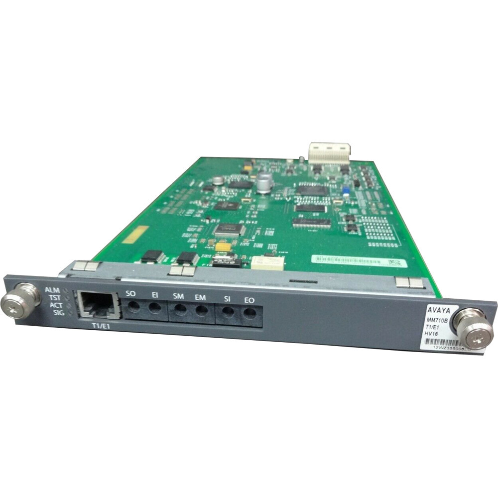 Модуль Avaya MM710B E1/T1 MEDIA MODULE — NON GSA